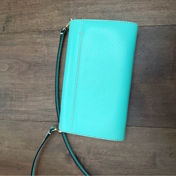 Kate Spade Aqua Blue Crossbody Bag - Picture 3 of 8